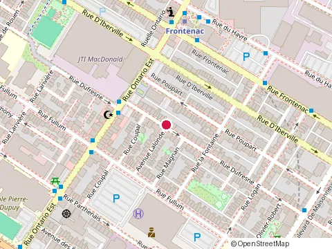 Location of Lincorpo at 2371 avenue Lalonde, Montréal
