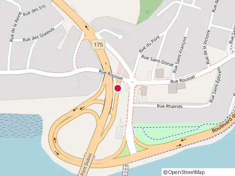 Location of Line Larouche Psychologue at 15 Rue du Pont, Chicoutimi