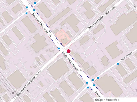 Location of Lines Production at 3073 boulevard Industriel, Laval