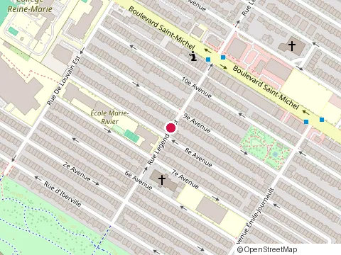 Location of Lingerie Aragona Inc at 3131 Rue Legendre E, Montréal