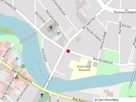 Location of Linov Inc at 70 Rue Yamaska Ouest, Farnham