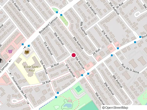Location of Lion Co Renovation at 281 Avenue 90, Laval