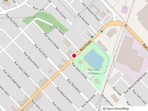Location of Liquidaprix-Bougon Liquidation at 155 Rue Fusey, Trois-Rivières