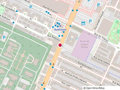Location of Literie et Tapis Empire at 7275 Sherbrooke St E, Montréal