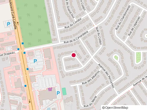 Location of Little Bright Lights at Rue du Colibri 2875, Laval