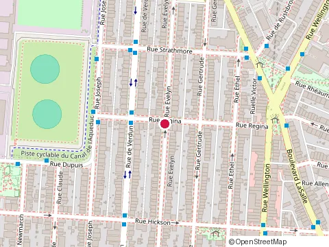 Location of Lmx Finitions Inc. at 3546 Rue Evelyn, Verdun