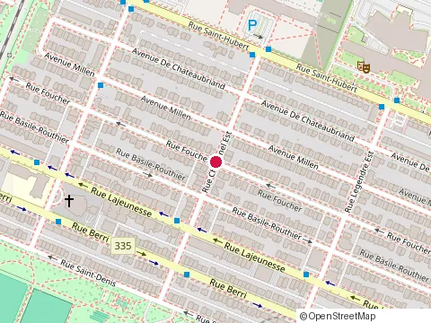 Location of Loc Furniture Asse at 623 Rue Chabanel E, Montréal