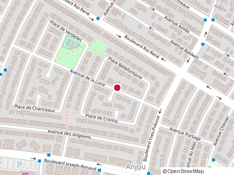 Location of Locadent Inc. at 6150 avenue de la Loire, Montréal