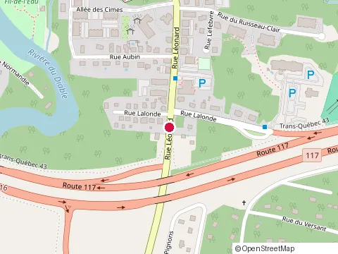 Location of Local at 415 Rue Léonard, Mont-Tremblant