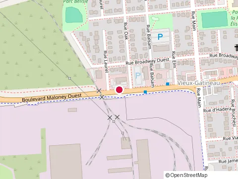 Location of Local 9 de la Ftq-Construction - Bureau de Gatineau at 219 Boulevard Maloney O, Gatineau