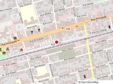 Location of Location Madden Inc at 573 Rue Lafleur, Lachute