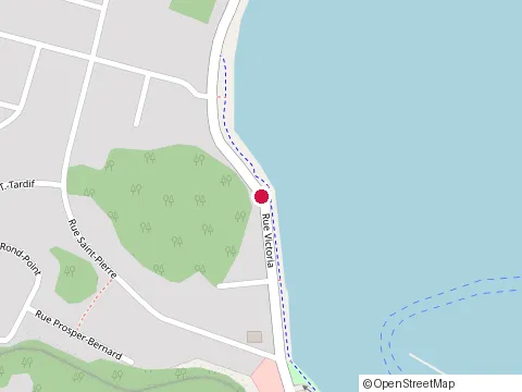 Location of Log Homes Saguenay at 1409 Rue Victoria, La Baie