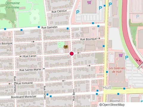 Location of Logis Outaouais / Gestion Vesta at 17 Rue Caron, Gatineau
