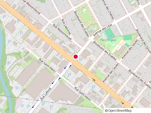 Location of Logis Solution at 133 avenue des Lilas, Drummondville