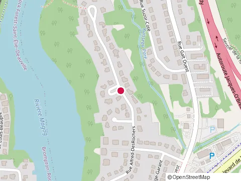 Location of Loha Inc at 4000 chemin Laliberte, Sherbrooke