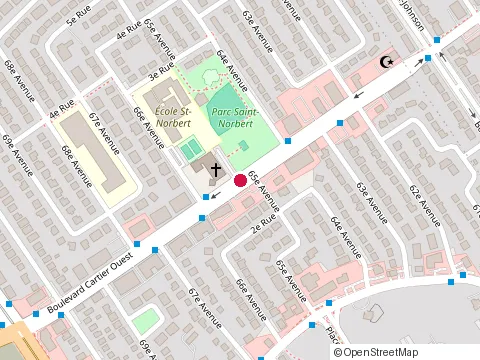 Location of Loisirs Saint Norbert at 3155 boulevard Cartier O, Laval