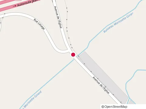 Location of Loisirs Sainte-Rosalie at 5250 Rue Gérard Côté, Saint-Hyacinthe