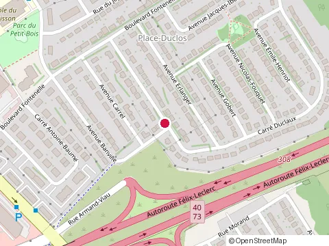 Location of Long Hélène at 4995 Car Duclaux, Québec