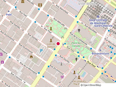 Location of Lord Polisuk at 1155 boulevard Rene-Levesque O # 2650, Montréal