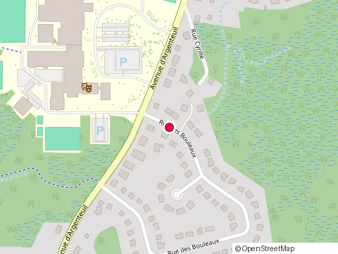 Location of Loree de la Detente at 113 Rue des Bouleaux, Lachute