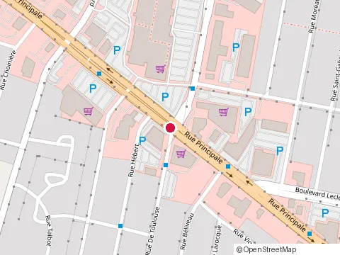 Location of Los Amigos at 800 Rue Principale, Granby