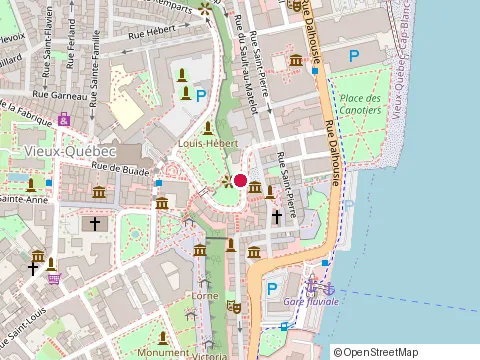 Location of Lotus Acupression at 40 Côte de la Montagne, Québec