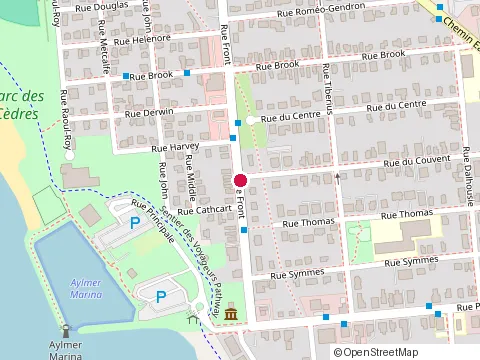 Location of Louis Belanger at 24 Rue Front, Gatineau