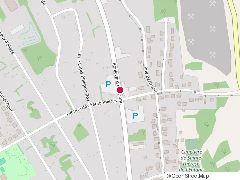 Location of Louis Fecteau Inc at 1229 Bd Raymond, Québec