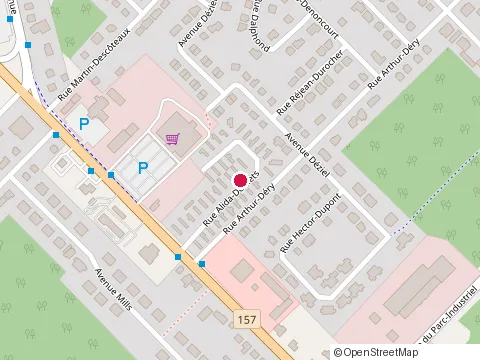 Location of Louis-Gilles Savard at 1165 Rue Alida-Desilets, Shawinigan