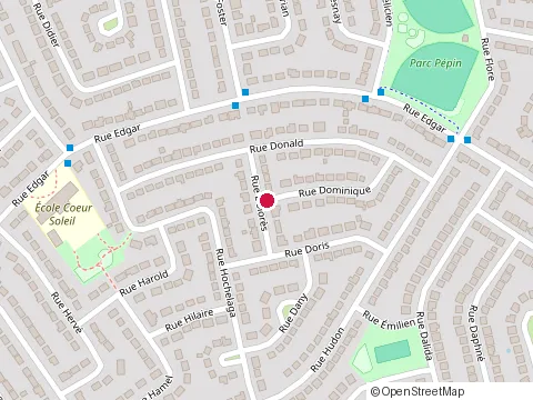 Location of Louise Boudreau Acupuncteur at 3300 Rue Dominique, Laval