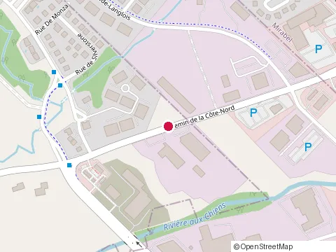 Location of Louise Paradis Artisanat at 17847 Rue du Grand Prix, Mirabel