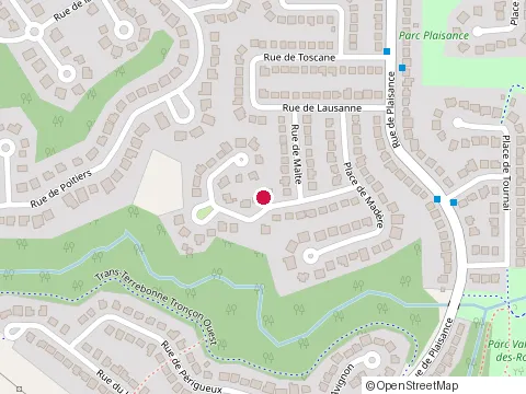 Location of Lousam Inc at 3345 Rue de Malabar, Terrebonne