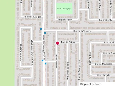 Location of Louve des Mers at 775 Rue de Villieu, Terrebonne