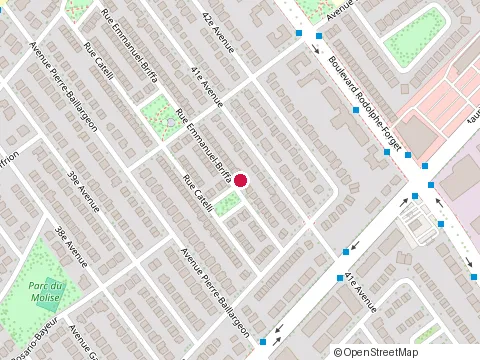 Location of Love Your Smile at 12085 Rue Emmanuel-Briffa, Montréal