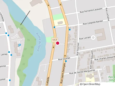 Location of Lsr Cpa Inc. at 614 Rue Saint-Georges, Saint-Jérôme