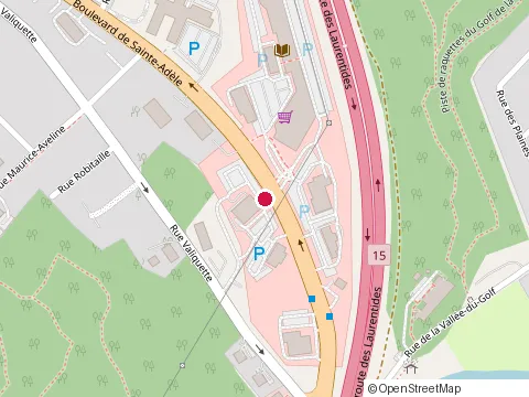 Location of Luau Pâtisserie at 802 Bd de Sainte-Adèle, Sainte-Adèle
