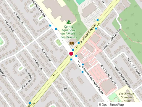Location of Luc Bastien at 12200 boulevard Rodolphe-Forget, Montréal