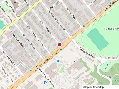 Location of Luc Mercier at 1180 avenue Murray, Québec