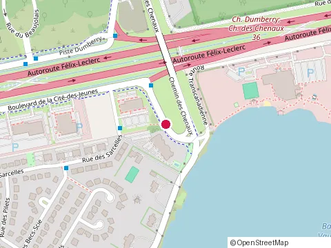 Location of Lucien Bissonnette Inc (Garage) at 305 boulevard de la Cit-des-Jeunes, Vaudreuil-Dorion
