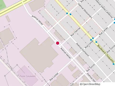 Location of Lucien Vanier & Fils Inc at 2625 avenue Vanier, Saint-Hyacinthe