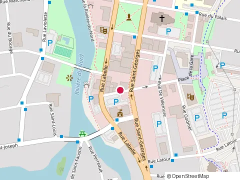 Location of Lucky Luke 2 at 346 Rue Saint-Georges, Saint-Jérôme