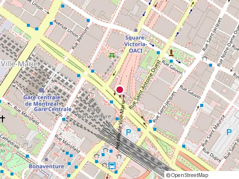 Location of Lucky Water Spa And Sauna Massage at 99 avenue Viger O, Montréal