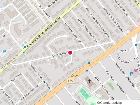 Location of Ludovica at 1591 Chem. Gomin, Québec