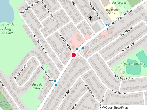 Location of Lumi-Vie at 3868  boulevard Sainte-Rose, Laval