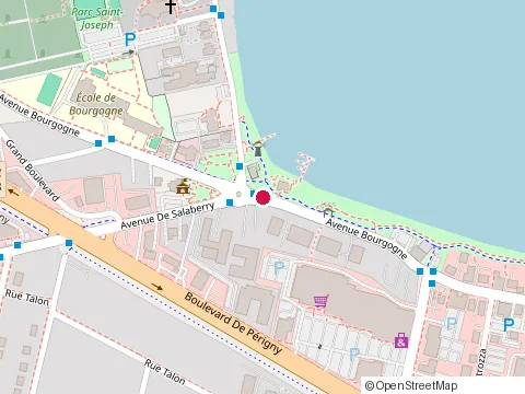 Location of Lüna Clinique Familiale Interdisciplinaire at 1505 Avenue Bourgogne, Chambly