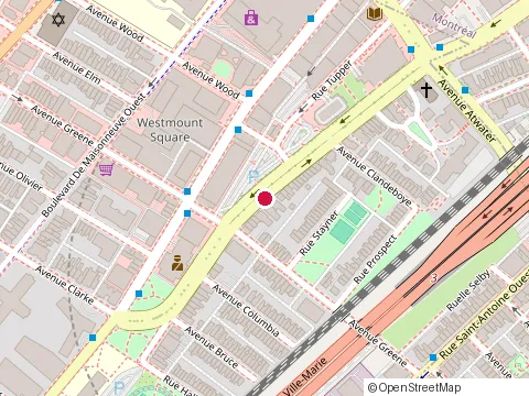 Location of Luneau Louis at boulevard Dorchester O, Westmount