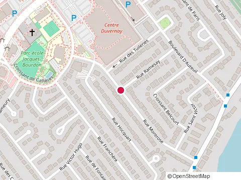 Location of Luqs at 3100 boulevard de la Concorde E, Laval
