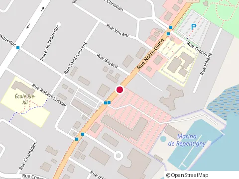 Location of Luxi Soins at 351 Rue Notre-Dame, Repentigny