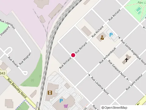 Location of Lvm-Technisol at 803 Rue Richard, Joliette