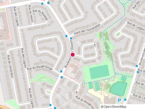 Location of Lyne Boulet Comptabilite at 2689 Place des Grives, Laval